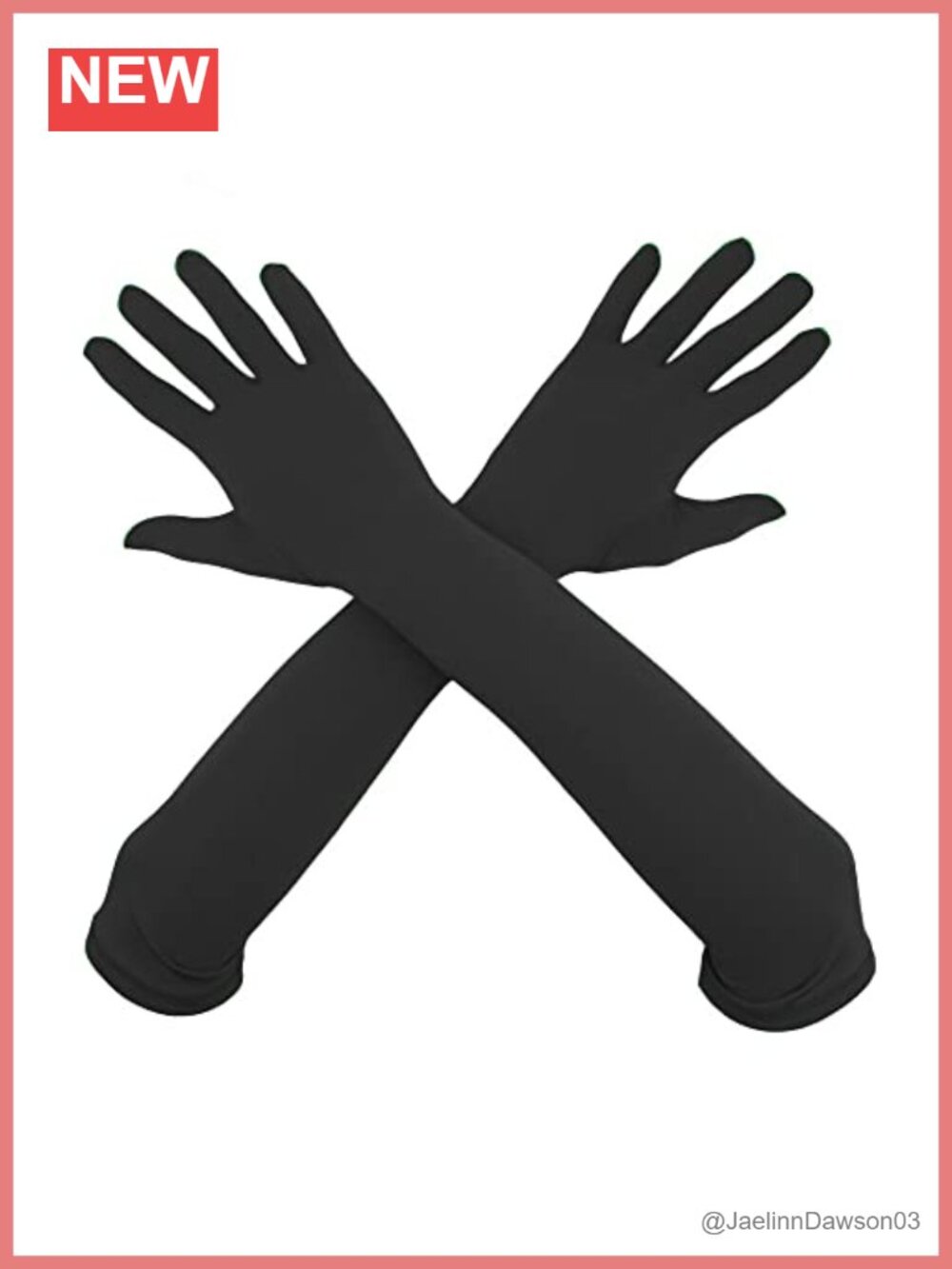 Unisex 18" Elbow Length Stretchy Spandex Gloves for Costume Party Cosplay